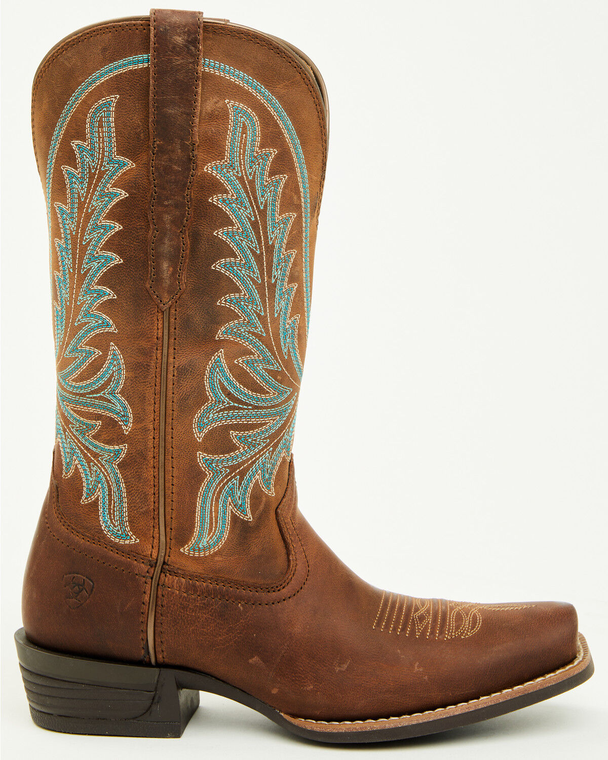 Image #2 - Ariat Women's Rock Creek Western Boots - Square Toe, Brown, hi-res