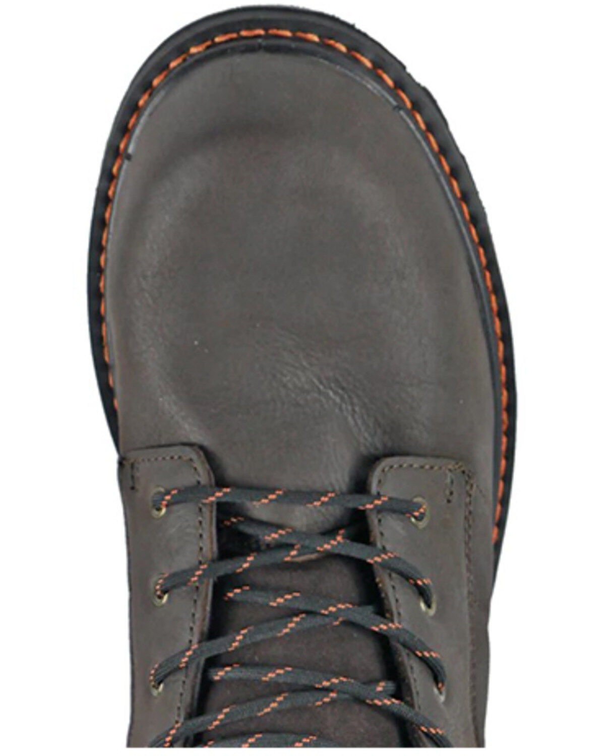 Image #6 - Hoss Men's Carson Lace-Up Work Boots - Composite Toe, Brown, hi-res
