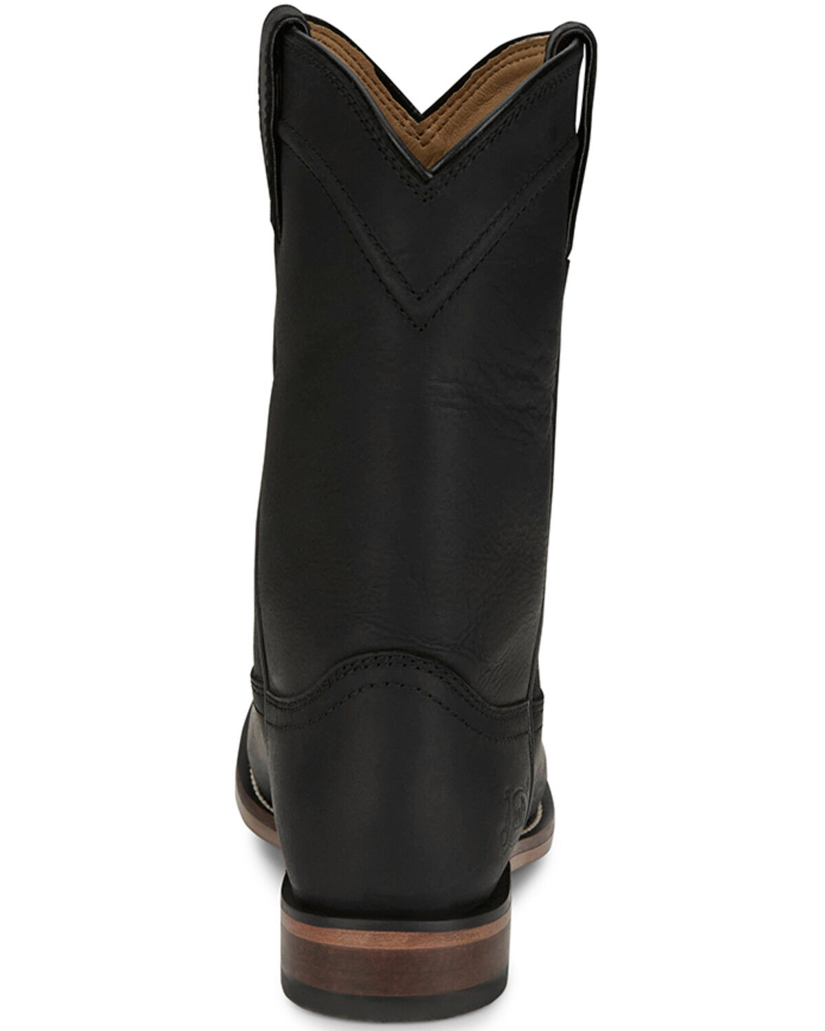 Image #5 - Justin Women's Holland Western Boots - Round Toe, Black, hi-res