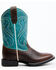 Image #2 - RANK 45&reg; Boys' Connor Western Boots - Broad Square Toe, Blue, hi-res