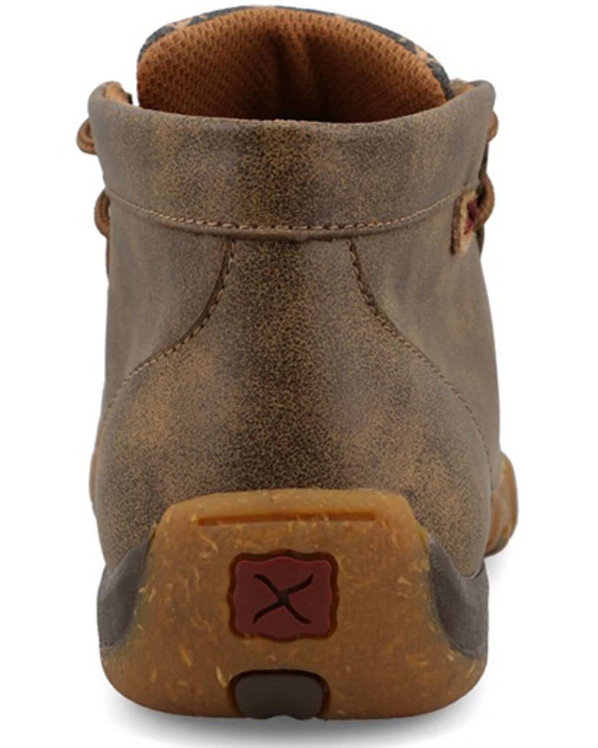 Image #5 - Twisted X Kid's Chukka Driving Mocs, Brown, hi-res