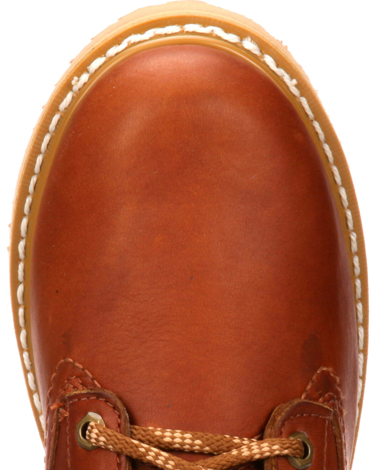 Image #6 - Georgia Men's 8" Steel Toe Work Boots, Brown, hi-res