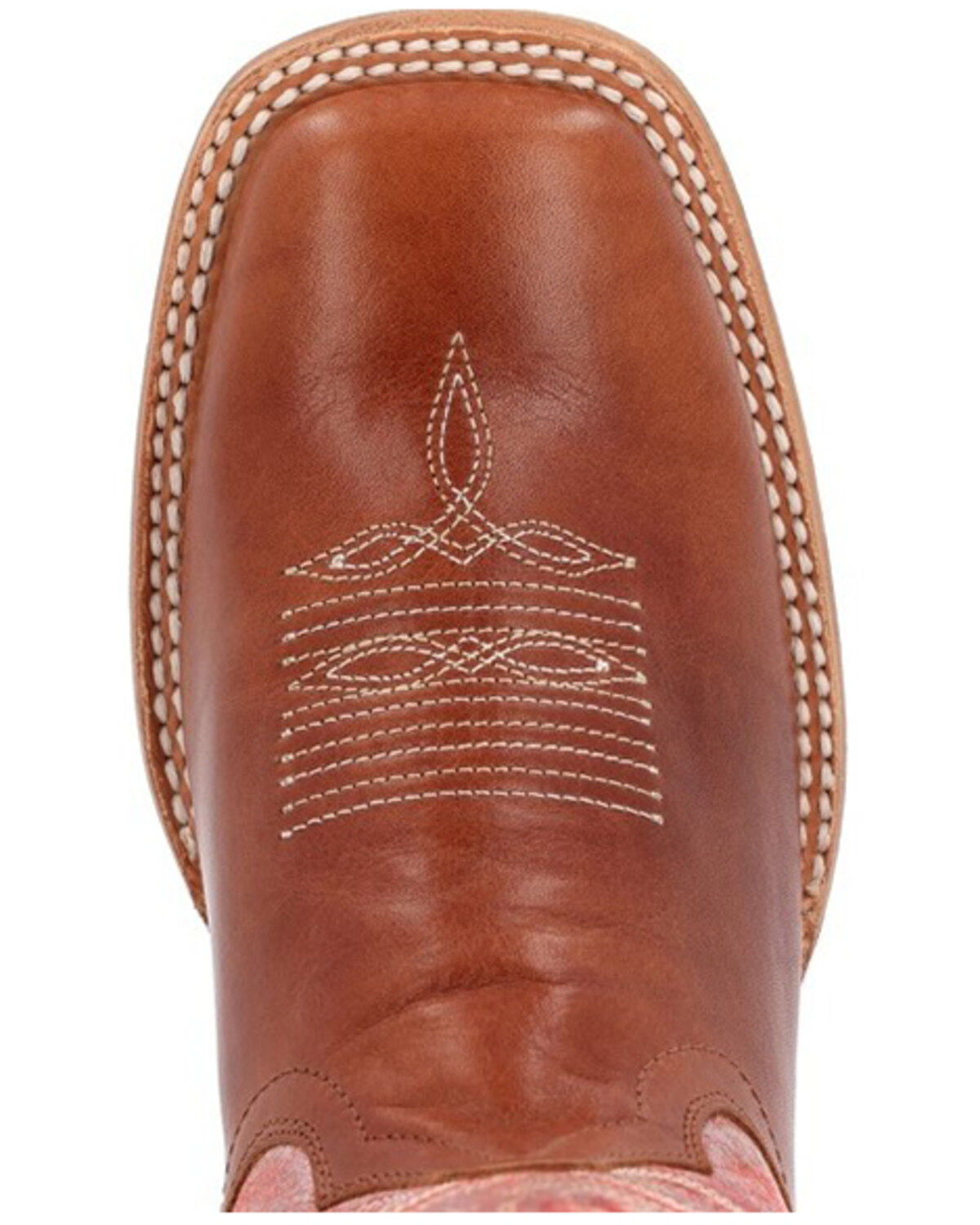Image #6 - Durango Women's Arena Pro Western Boots - Broad Square Toe, Red, hi-res