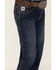 Image #2 - Cinch Boys' White Label Slim Straight Denim Jeans, Denim, hi-res