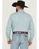 Image #4 - Cody James Men's Frosty Light Wash Long Sleeve Snap Denim Western Shirt, Light Wash, hi-res