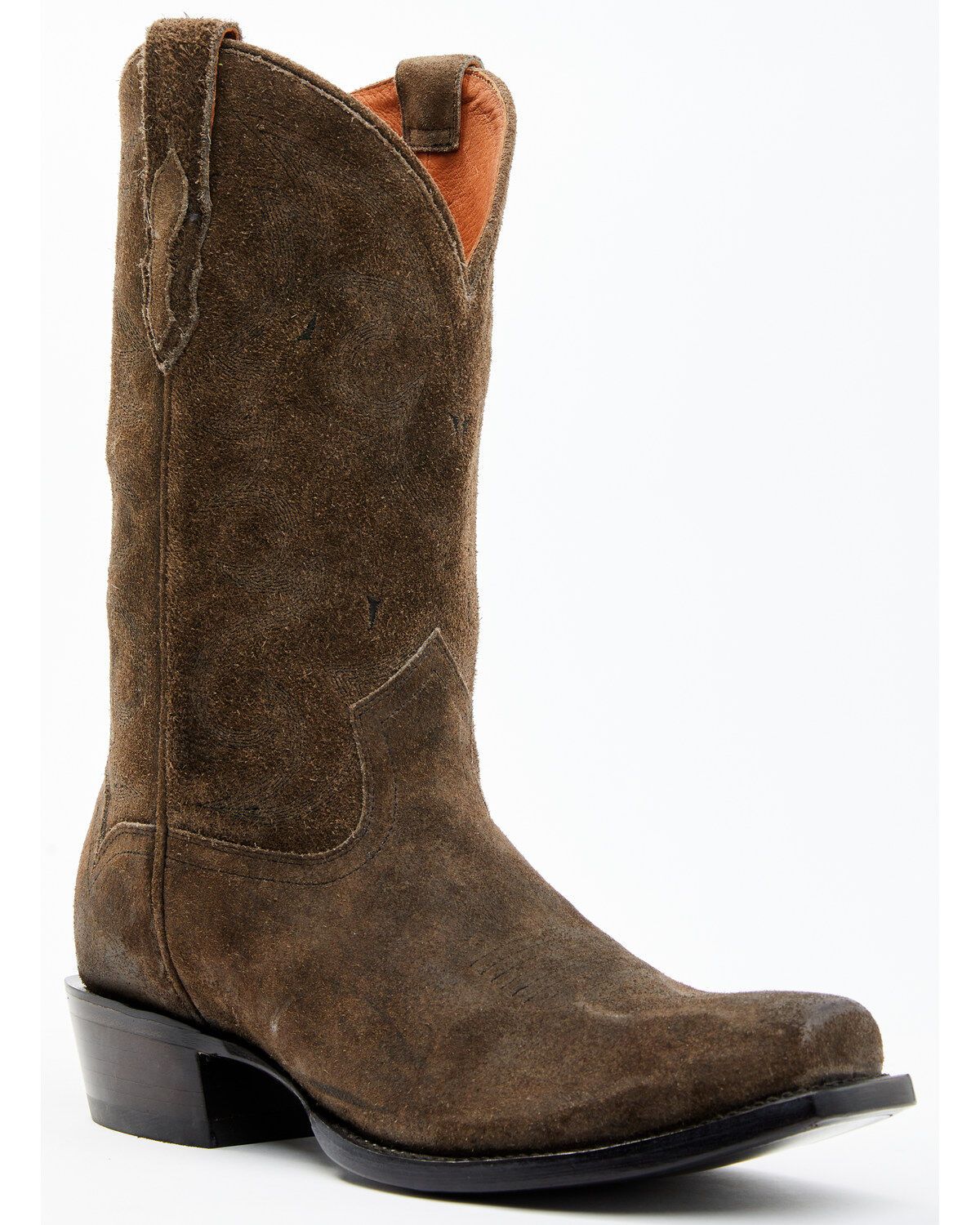 Image #1 - Moonshine Spirit&reg; Men's Gordon Roughout Western Boots - Square Toe, Brown, hi-res