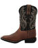 Image #3 - Durango Little Boys' Shyloh Western Boots - Broad Square Toe, Tan, hi-res