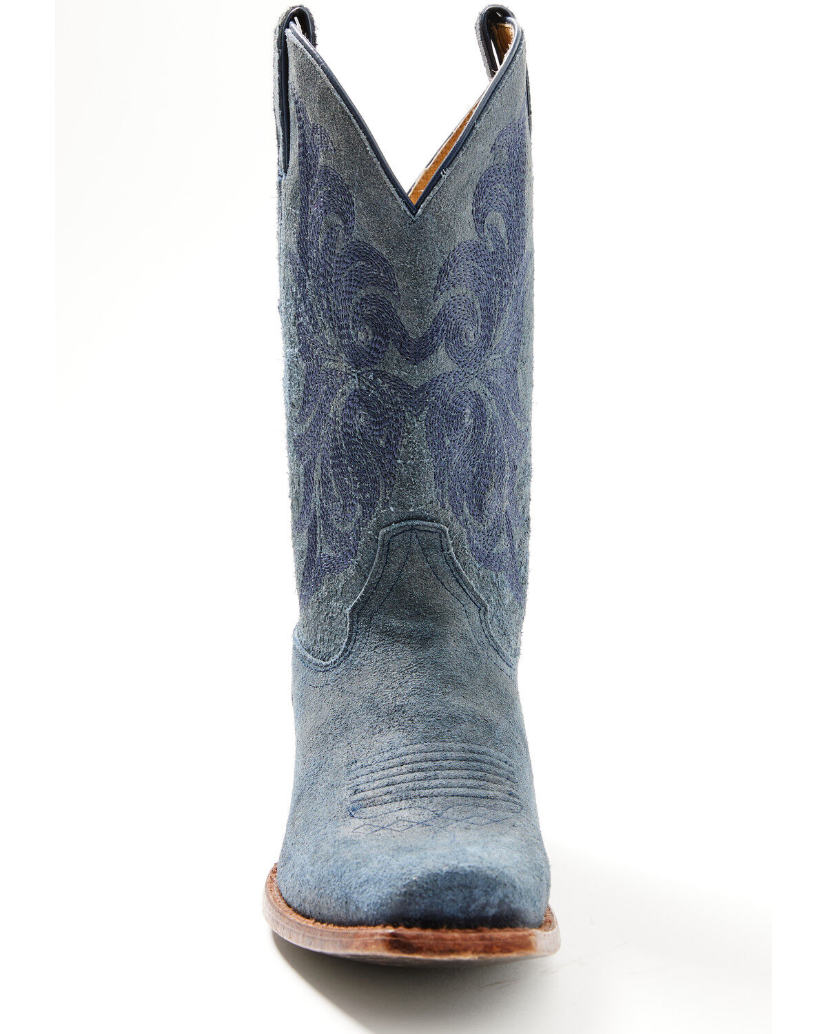 Image #4 - Moonshine Spirit&reg; Men's Gunsmoke Western Boots - Square Toe, Blue, hi-res