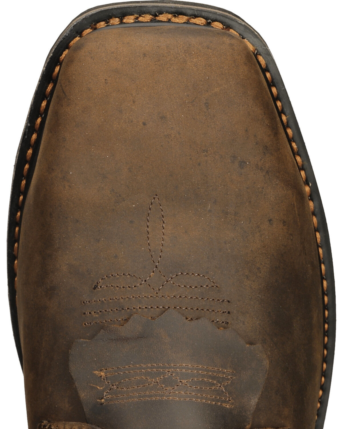 Image #6 - Cody James Men's 8" Mustang Lace-Up Kiltie Work Boots - Composite Toe, Brown, hi-res