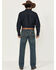 Image #6 - Ariat Men's M5 Gulch Medium Wash Low Rise Straight Denim Jeans, Med Wash, hi-res