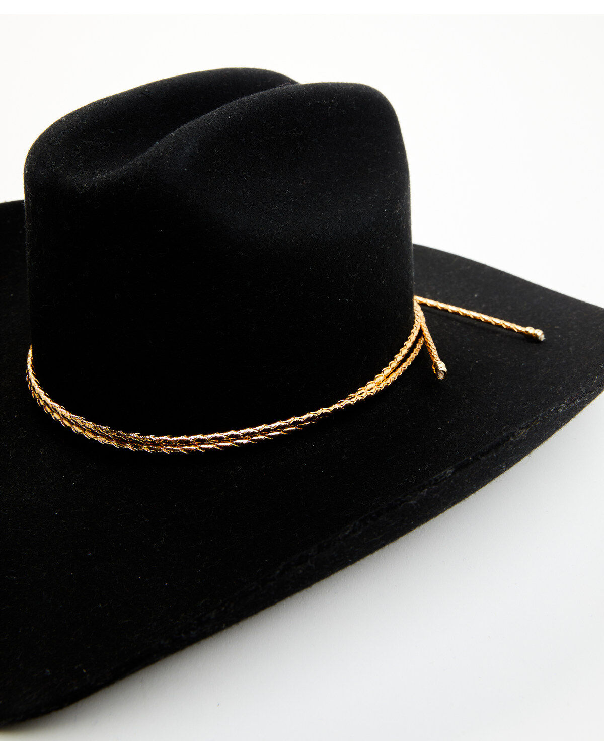 Image #1 - Austin Accent Corded Hat Band, Gold, hi-res