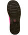 Image #5 - Ariat Girls' Fatbaby Western Boots - Round Toe, Hot Pink, hi-res