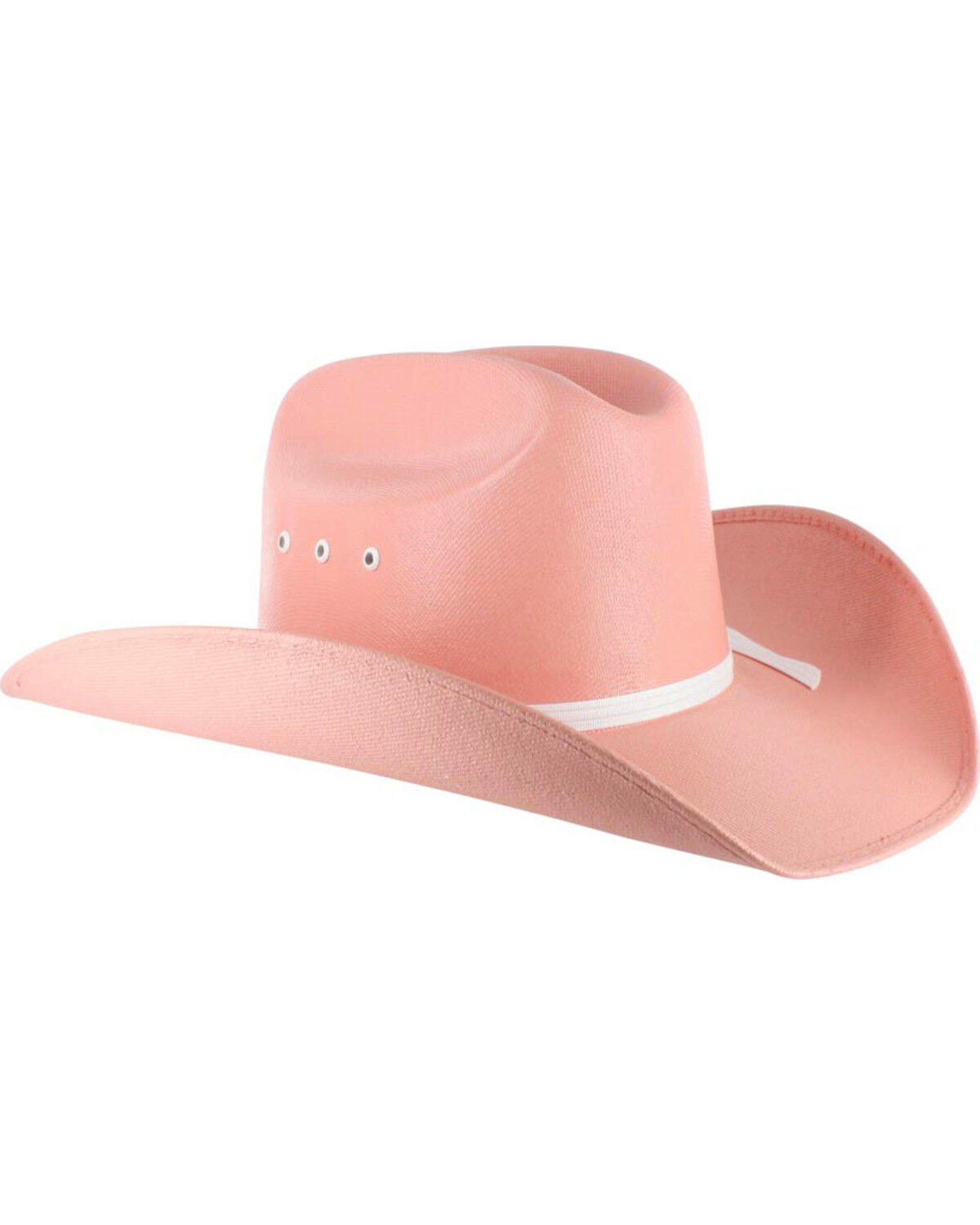 Shyanne Kids' Straw Cowboy Hat, Pink, hi-res