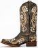 Image #3 - Corral Women's Honey Cowhide Western Boots, Honey, hi-res