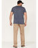 Image #3 - Wrangler Men's Casual Flat Front Western Pants, Beige/khaki, hi-res