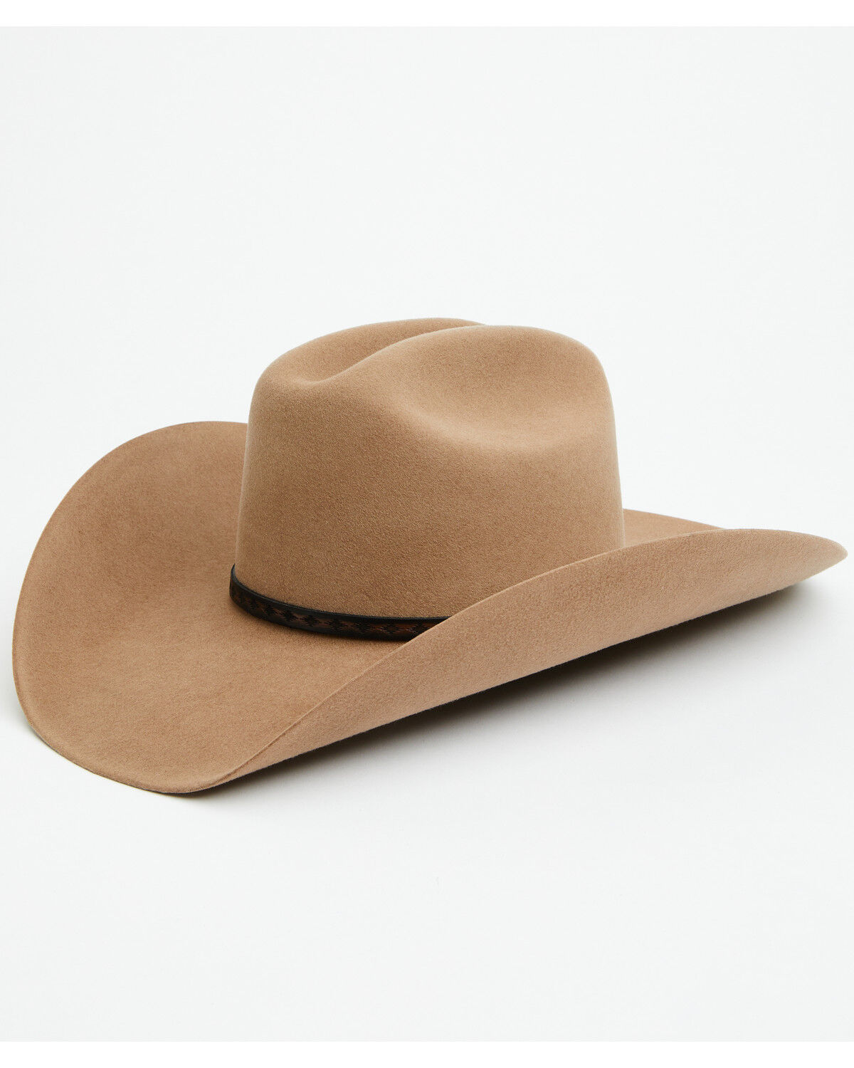 Image #1 - Stetson The Medalist Felt Cowboy Hat, Tan, hi-res