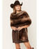 Image #1 - Azalea Wang Women's Starlet Faux Fur Wrap, Brown, hi-res