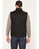 Image #4 - Forge Workwear Men's FR Ripstop Softshell Vest, Black, hi-res