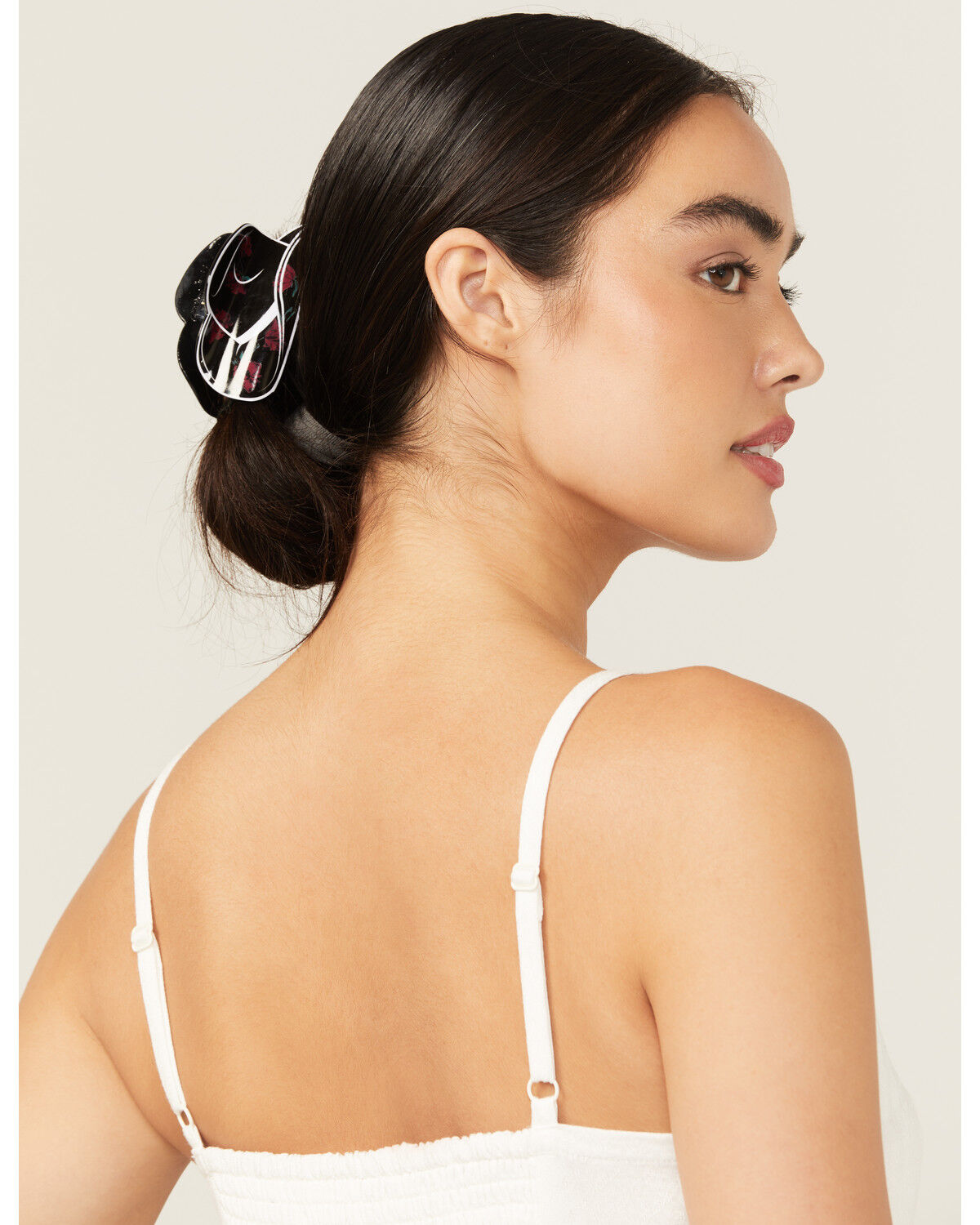 Image #2 - Idyllwind Women's Carissa Rose Hat Hair Clip Set - 2 Piece, Black, hi-res
