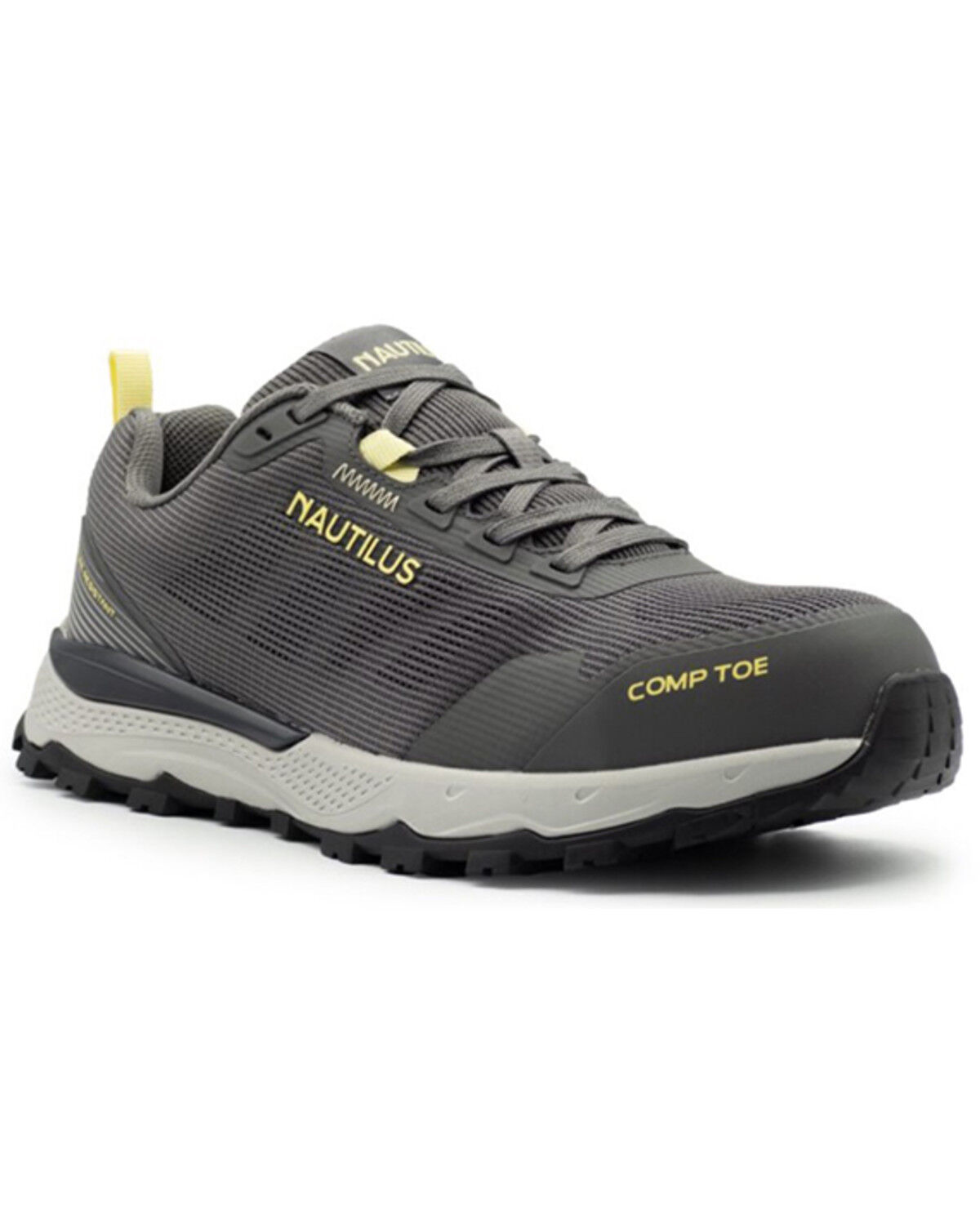 Image #1 - Nautilus Women's Trillium Work Shoes - Steel Toe, Grey, hi-res