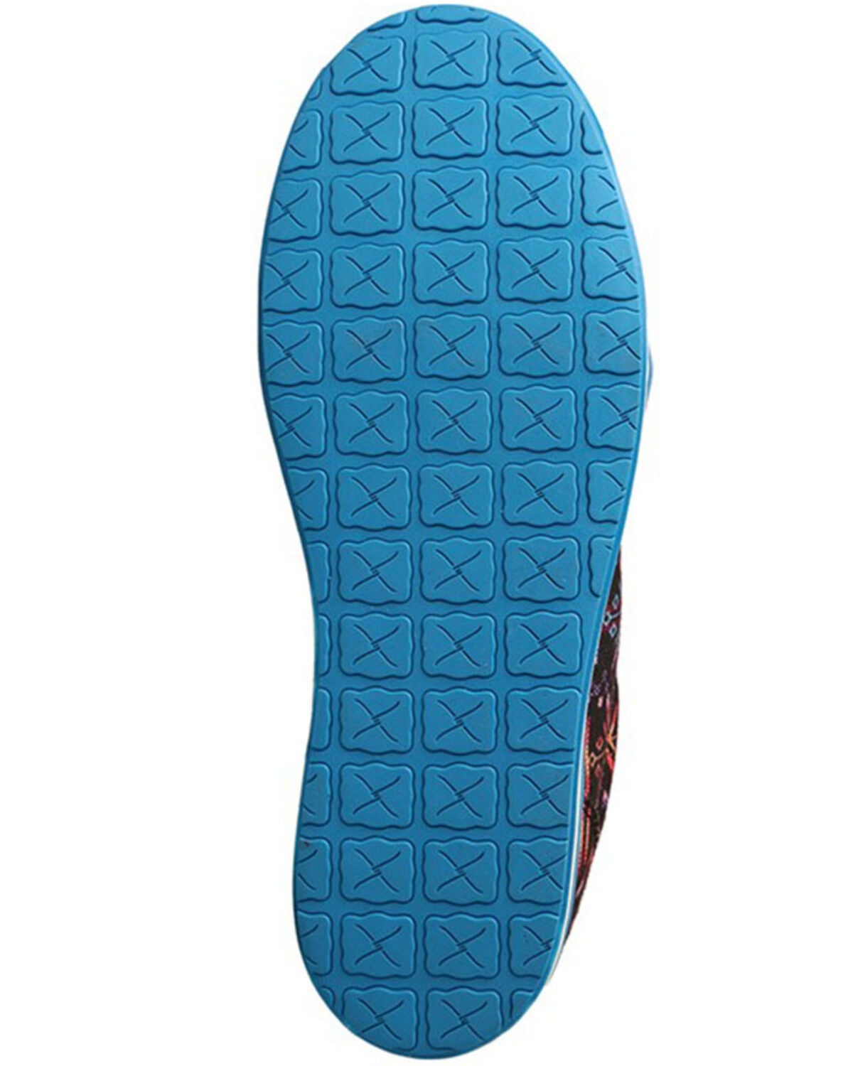 Image #6 - Twisted X Women's Southwestern Casual Shoes - Moc Toe, Blue, hi-res