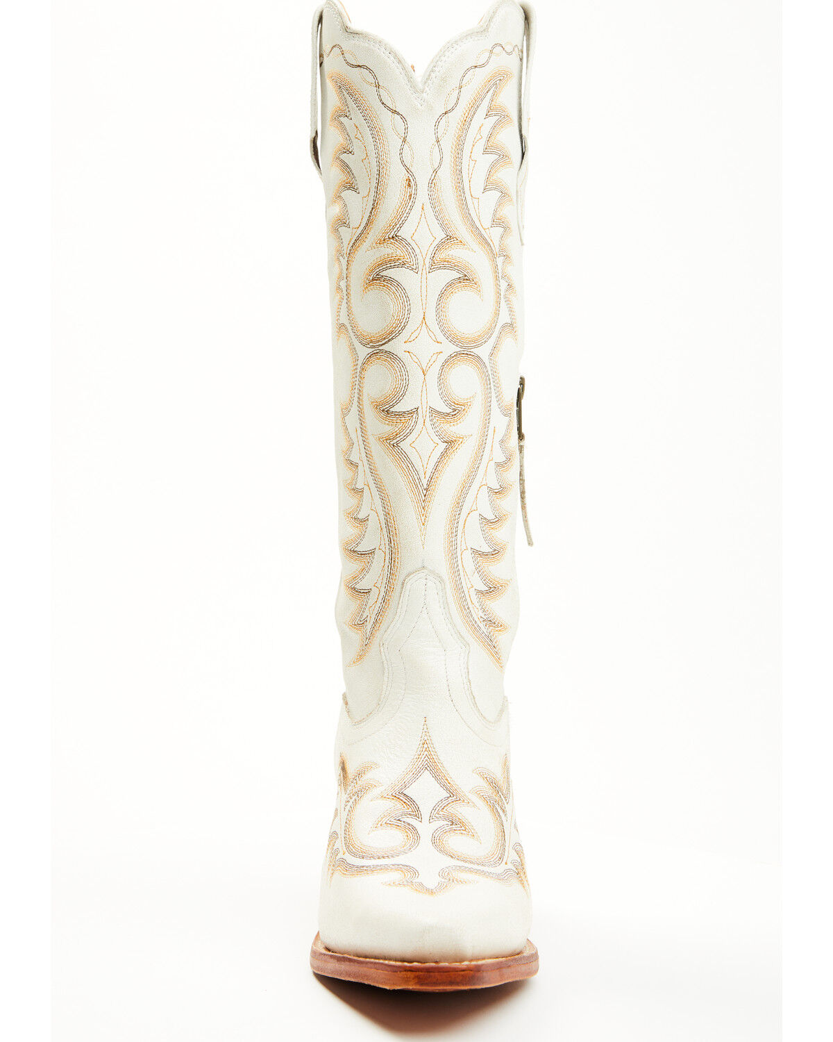 Image #4 - Durango Women's Crush Tall Western Boots - Snip Toe, Ivory, hi-res