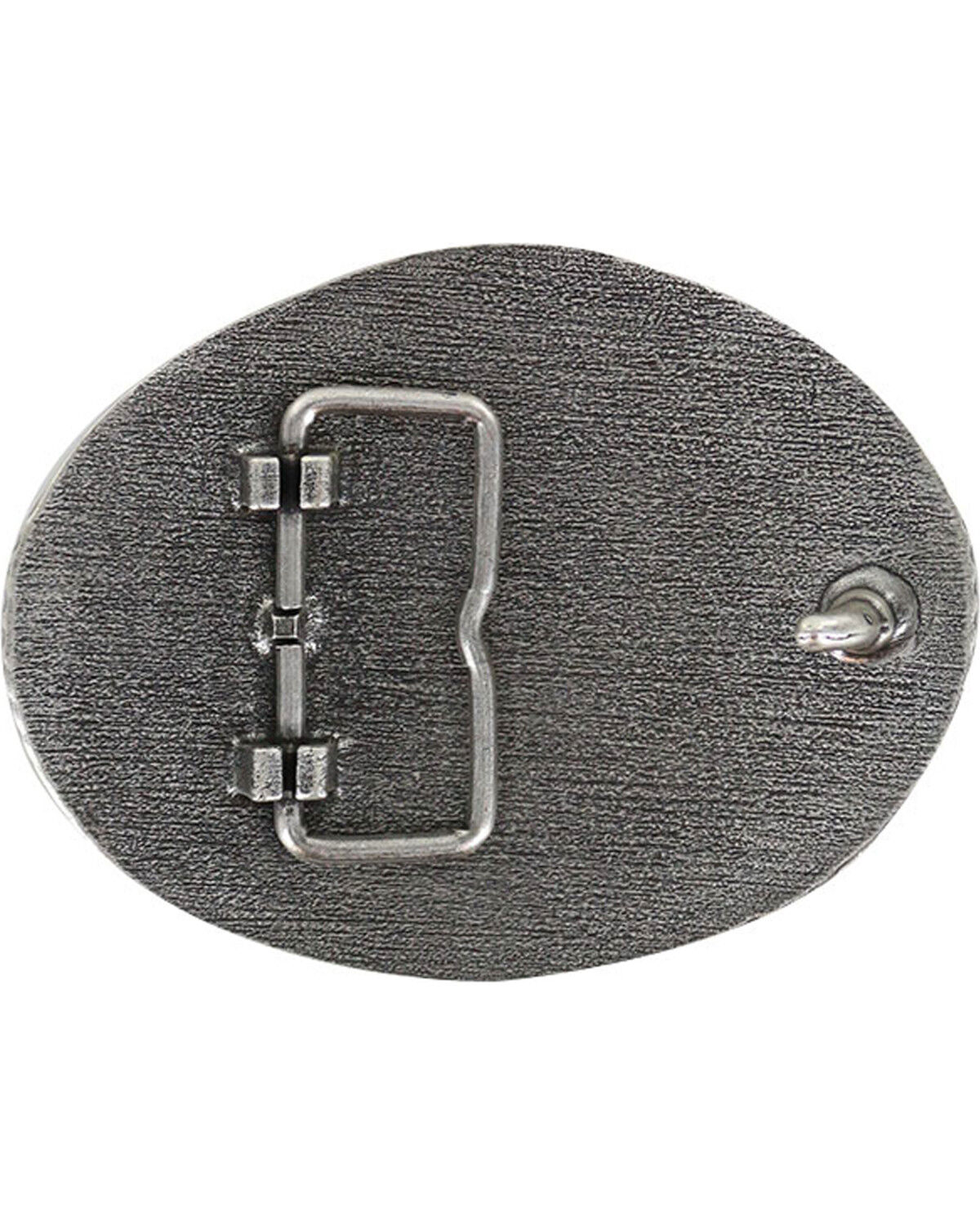 Image #2 - Cody James&reg; Men's Military Memorial Belt Buckle, Silver, hi-res