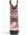 Image #5 - Shyanne Girls' Aria Faux Leather Western Boots - Square Toe, Pink, hi-res