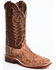 Image #1 - Tony Lama Men's San Saba Full Quill Ostrich Exotic Boots, Chocolate, hi-res