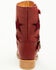 Image #5 - Dingo Girls' Blacklist Star Inlay Harness Boots - Square Toe, Wine, hi-res