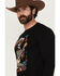 Image #2 - Moonshine Spirit&reg; Men's Solo Guitarist Long Sleeve Graphic T-Shirt, Black, hi-res