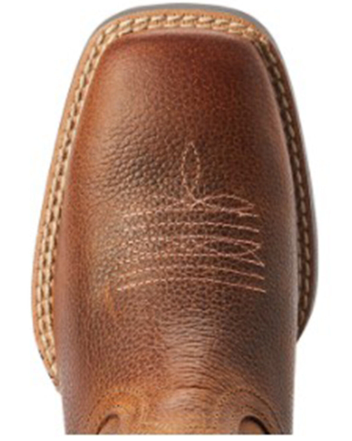 Image #4 - Ariat Girls' Firecatcher Rowdy Western Boots - Broad Square Toe, Brown, hi-res