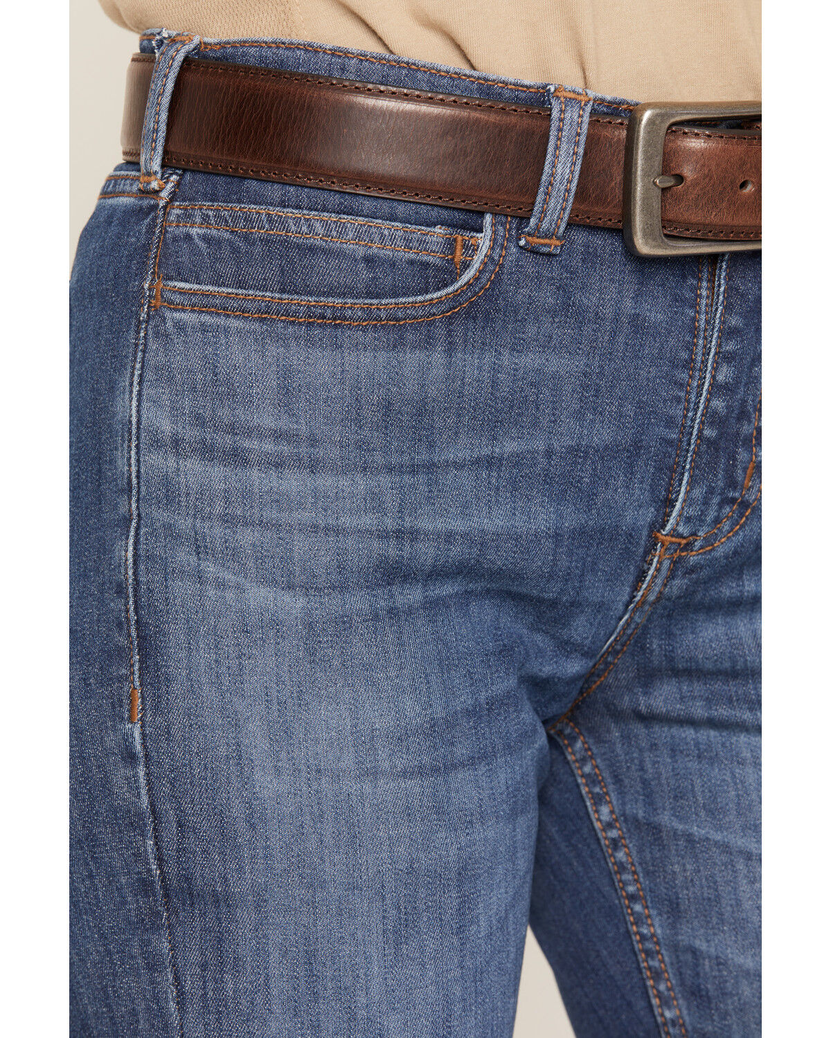 Image #2 - Carhartt Women's FR Tiller Rugged Flex&reg; Medium Wash Mid Rise Bootcut Stretch Denim Jeans, Blue, hi-res