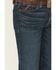 Image #2 - Ariat Boys' B4 Chief Legacy Pocket Relaxed Bootcut Stretch Denim Jeans, Blue, hi-res