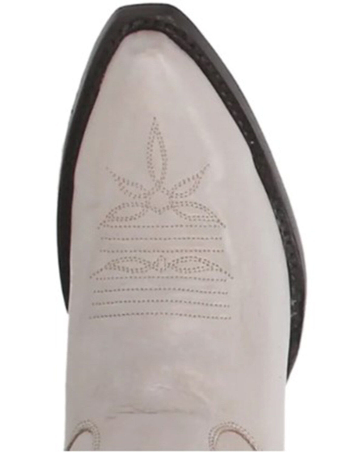 Image #6 - Dan Post Women's Loverfly Tall Western Boots - Snip Toe, White, hi-res