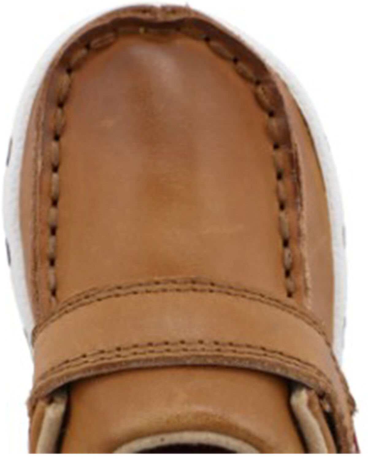 Image #6 - Twisted X Infant Kid's Driving Western Shoe - Moc Toe, Tan, hi-res