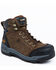 Image #1 - Hawx Men's 6" Crew Chief Lace-To-Toe Waterproof Work Boots - Composite Toe, Dark Brown, hi-res