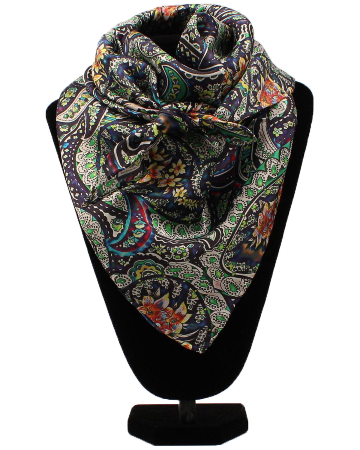 Image #1 - M&F Western Women's Floral Wild Rag Scarf, Multi, hi-res