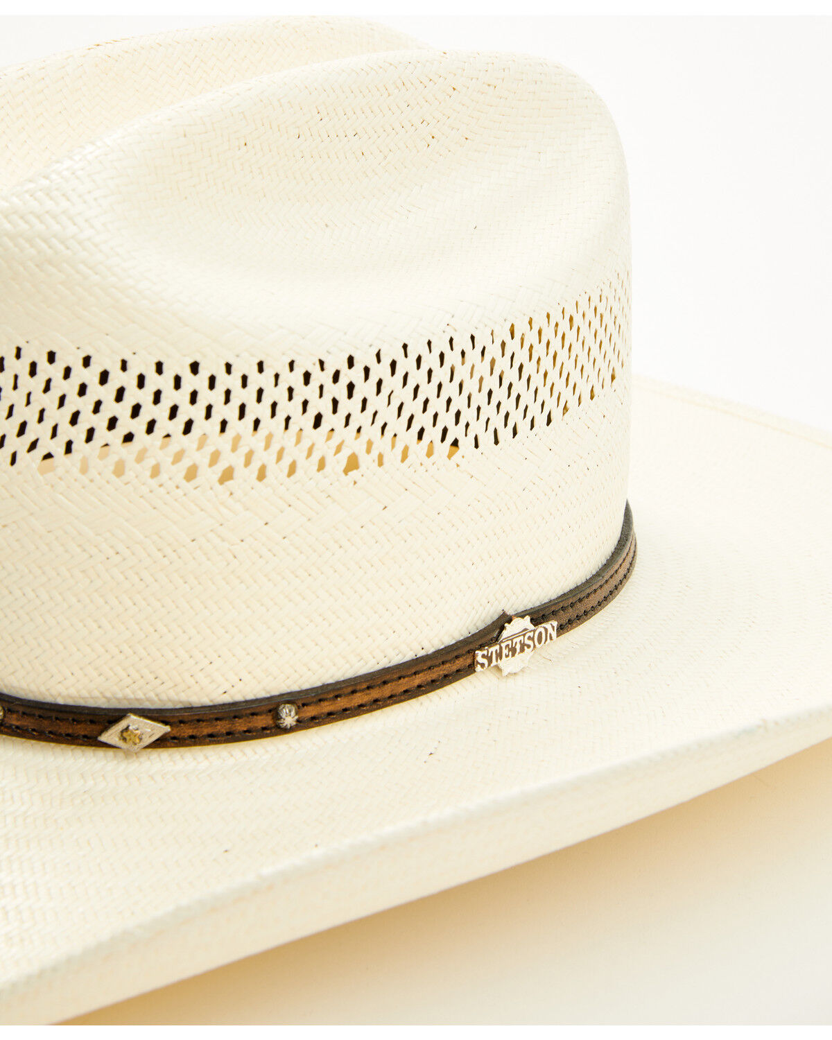 Image #2 - Stetson Lobo 10X Straw Cowboy Hat, Natural, hi-res