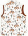 Image #3 - Fornia Toddler Girls' Horse Printed Vest, , hi-res
