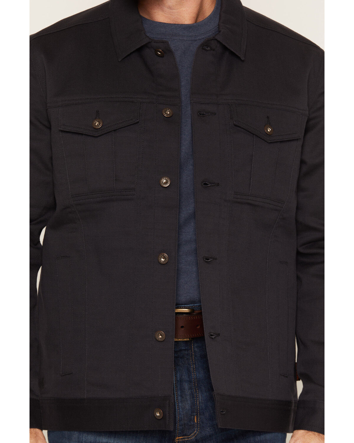 Image #3 - Cody James Men's FR Ozark Solid Jacket, Black, hi-res