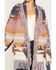 Image #3 - Idyllwind Women's Skyview Scenic Steerhead Cardigan, Dark Blue, hi-res