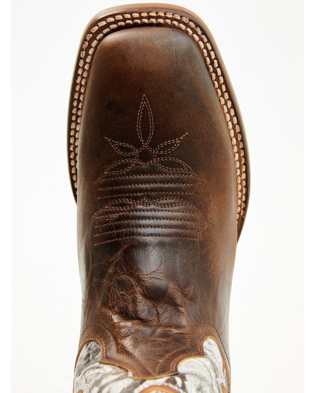 Image #6 - Dan Post Women's Tess Performance Western Boots - Square Toe, Brown, hi-res