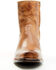 Image #4 - Moonshine Spirit&reg; Men's 8" Pancho Zipper Western Boots - Square Toe, Brown, hi-res