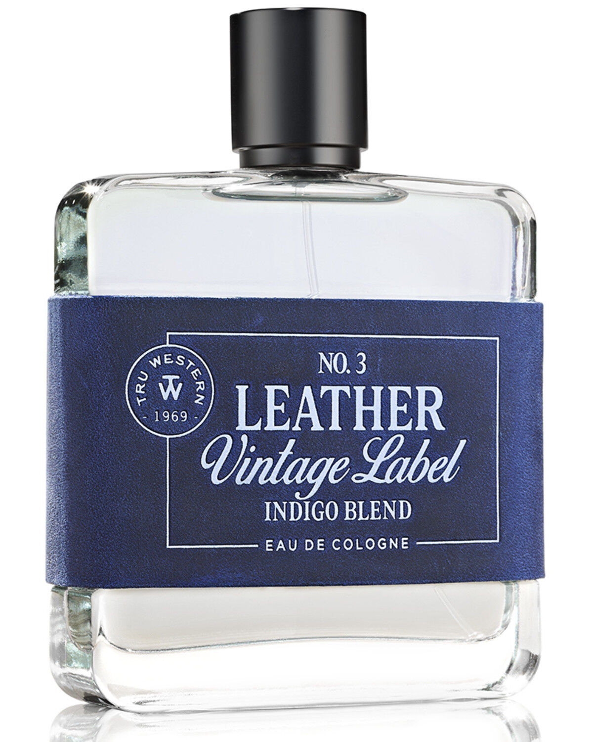 Image #3 - Tru Fragrances Men's No.3 Leather Vintage Label Indigo Blend Cologne, No Color, hi-res