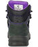 Image #5 - Hoss Women's 6" Lacy Waterproof Work Boots - Composite Toe, Black, hi-res