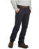 Image #1 - Ariat Men's FR M4 Navy Workhorse Bootcut Work Jeans - Big, Navy, hi-res
