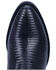 Image #6 - Dan Post Men's Winston Lizard Western Boots - Round Toe, Black, hi-res