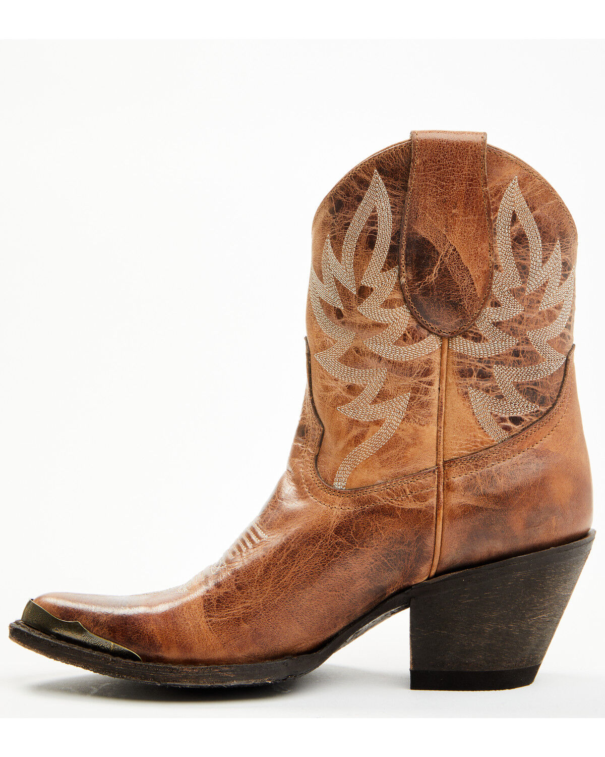 Image #3 - Idyllwind Women's Wheels Western Booties - Round Toe, Taupe, hi-res