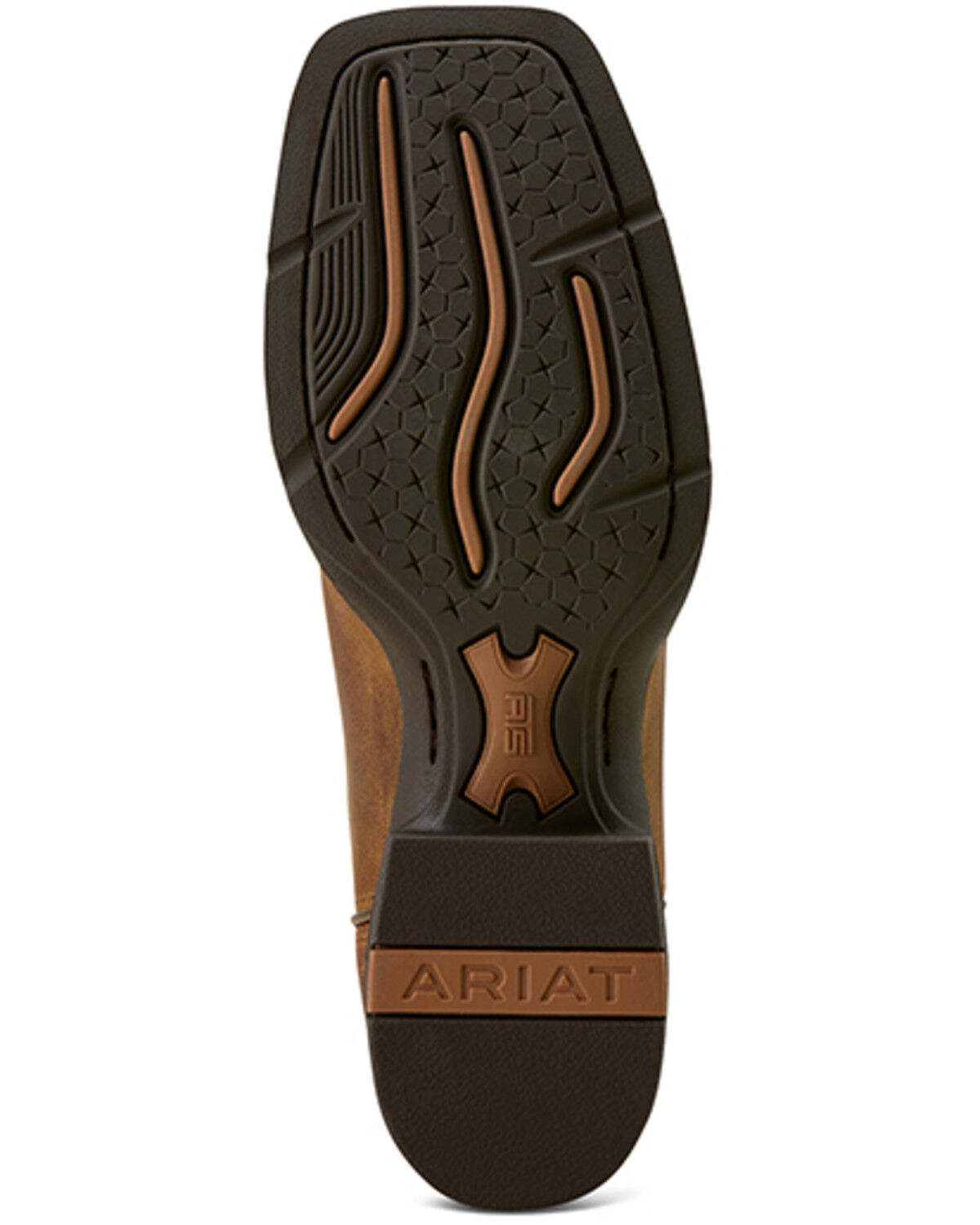 Image #7 - Ariat Women's Round Up Holly Performance Western Boots - Broad Square Toe, Brown, hi-res